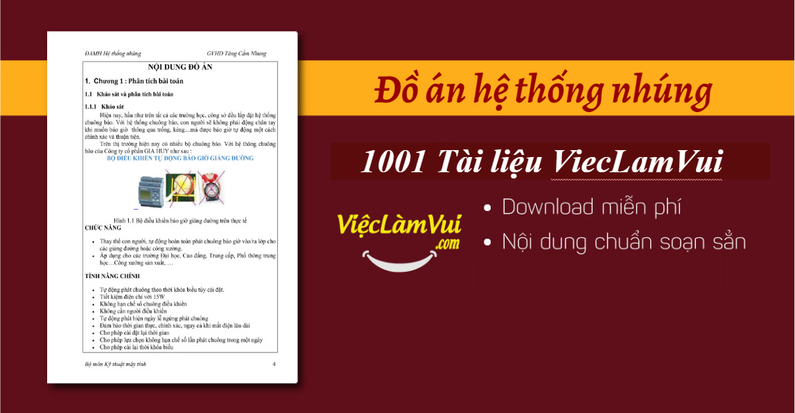 Đồ án hệ thống nhúng