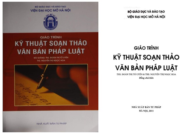 Giáo trình kỹ thuật soạn thảo văn bản pháp luật - ViecLamVui