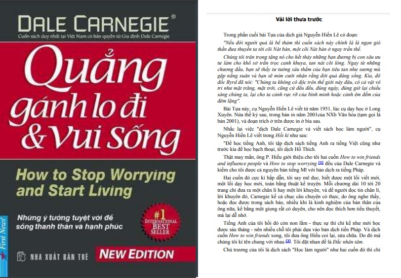 Quẳng gánh lo đi và vui sống PDF