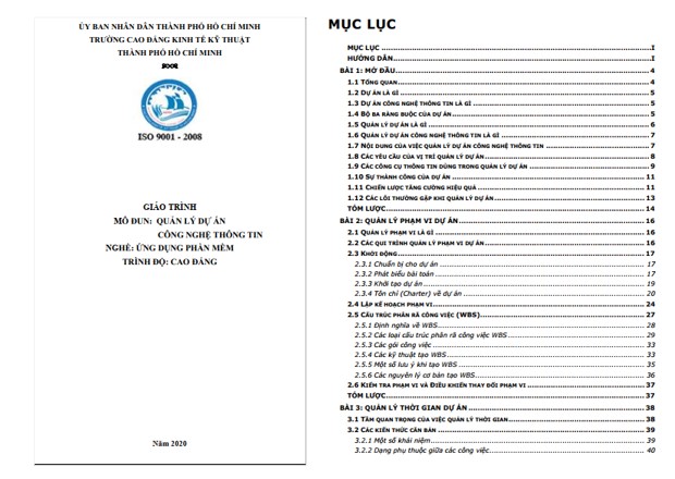 Giáo trình quản lý dự án công nghệ thông tin - ViecLamVui