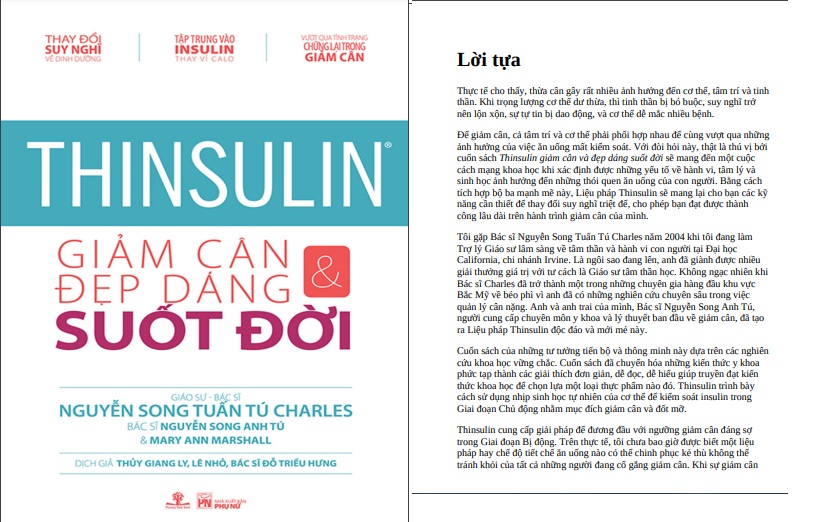 Thinsulin giảm cân & đẹp dáng suốt đời PDF