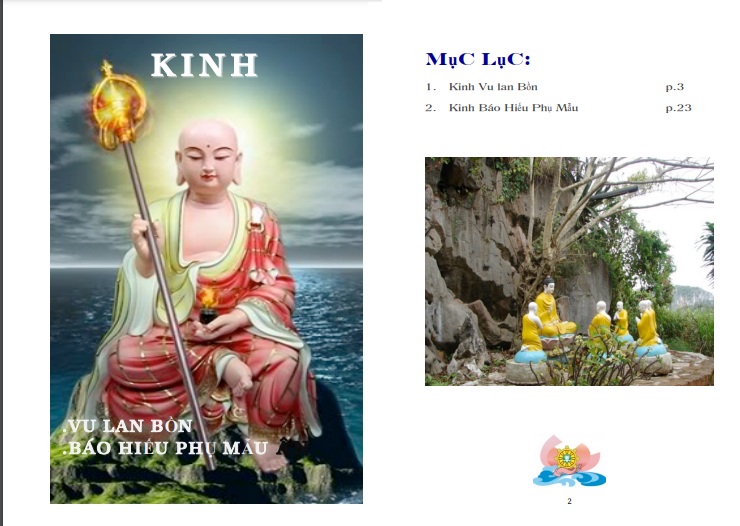 Kinh Vu Lan Báo Hiếu PDF