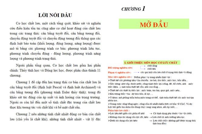 Giáo trình cơ lưu chất PDF