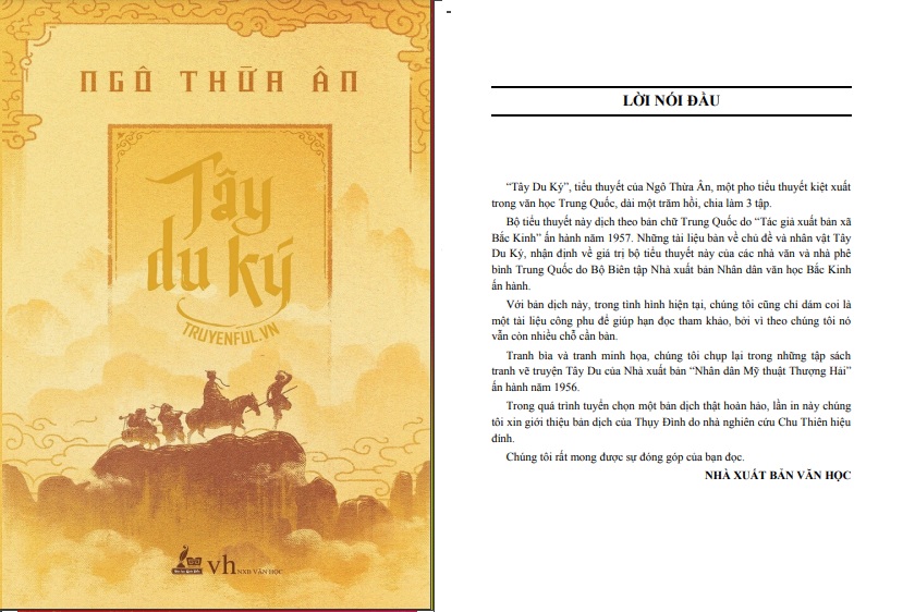 Truyện Tây Du Ký PDF