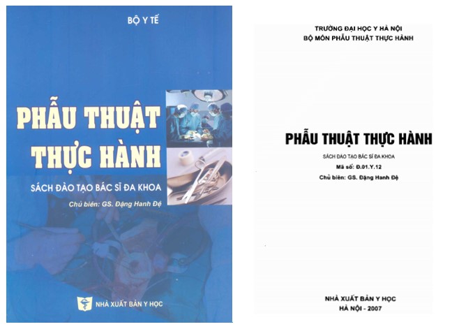 Giáo trình phẫu thuật thực hành PDF