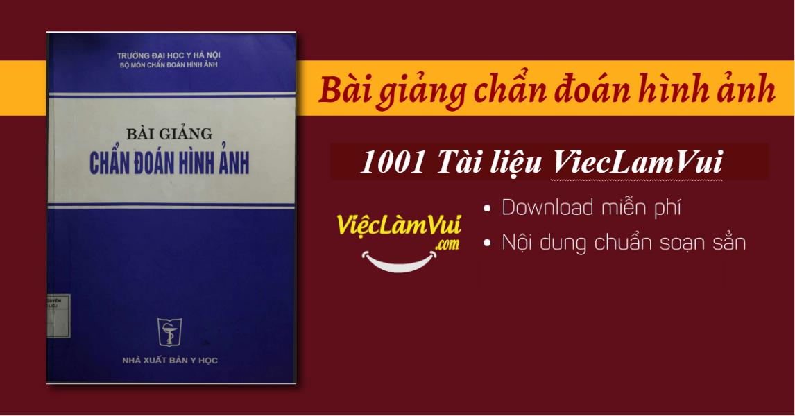 Bài giảng chẩn đoán hình ảnh