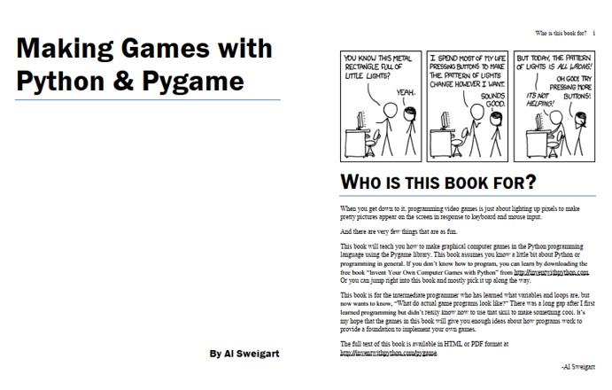 Making Games with Python and Pygame PDF