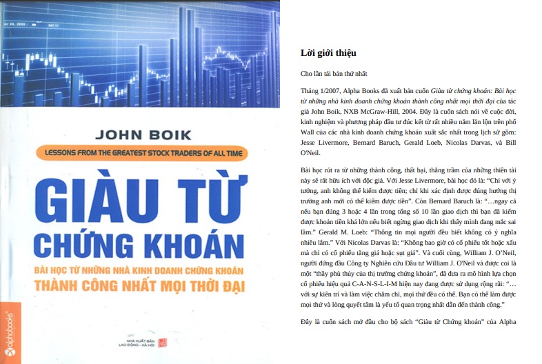 Giàu từ chứng khoán PDF