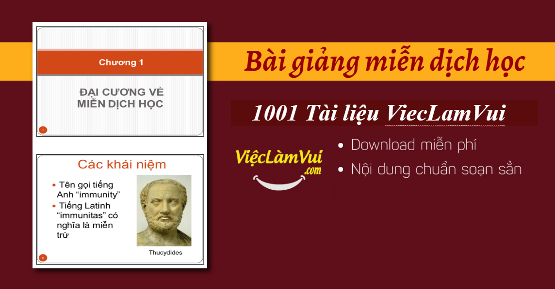 Bài giảng miễn dịch học