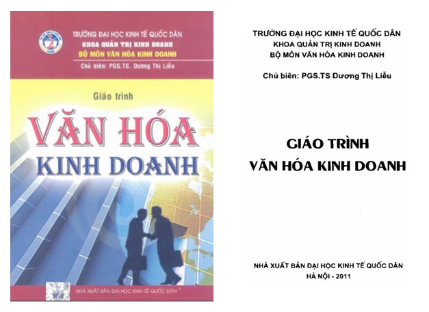 Giáo trình văn hóa kinh doanh PDF