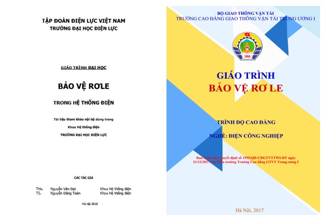 Giáo trình bảo vệ rơ le PDF