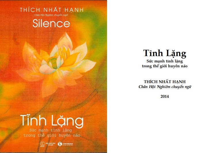 Tĩnh lặng Thích Nhất Hạnh PDF