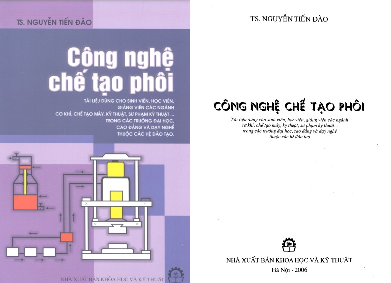 Giáo trình công nghệ chế tạo phôi