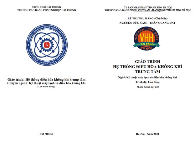 Giáo trình hệ thống điều hòa không khí trung tâm PDF