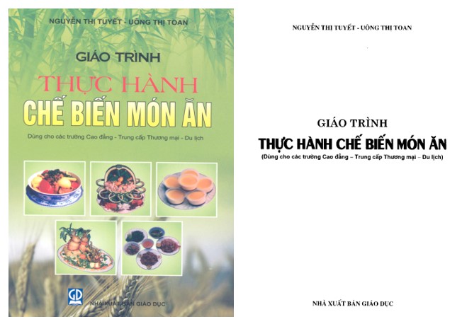 Giáo trình học nấu ăn PDF