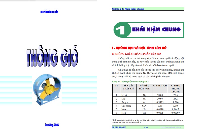 Giáo trình thông gió Nguyễn Đình Huấn