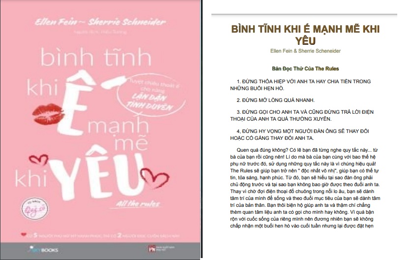 Bình tĩnh khi ế mạnh mẽ khi yêu PDF