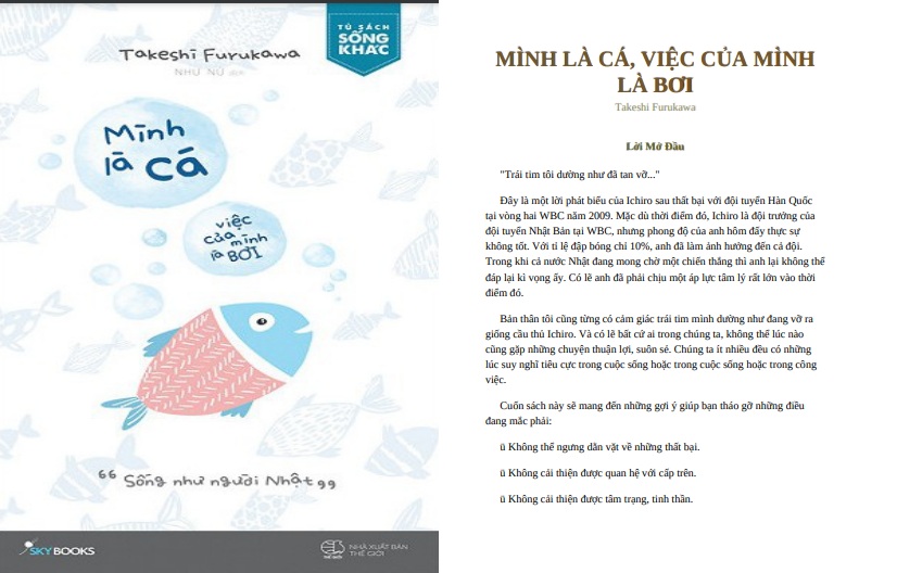 Mình là cá việc của mình là bơi PDF