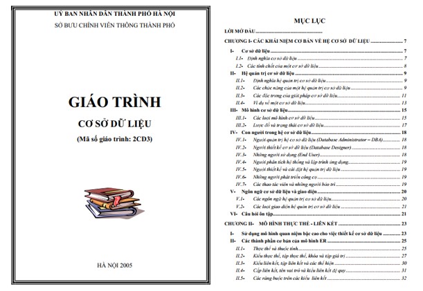 Giáo trình cơ sở dữ liệu Nguyễn Tuệ PDF