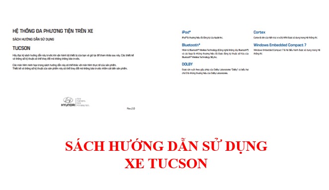 Sách hướng dẫn sử dụng xe Tucson PDF