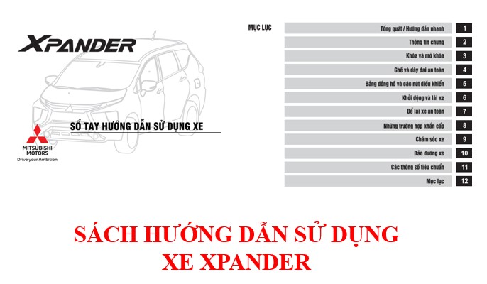 Sách hướng dẫn sử dụng xe Xpander PDF