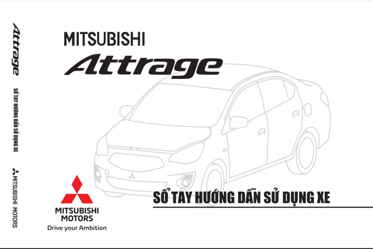 Sách hướng dẫn sử dụng xe Mitsubishi Attrage