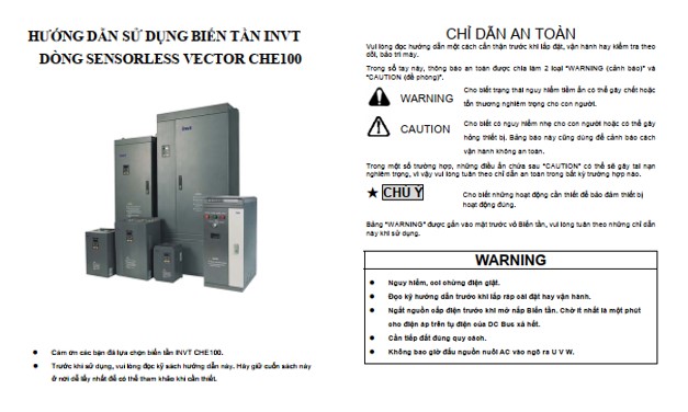 Tài liệu biến tần INVT CHE100 - ViecLamVui