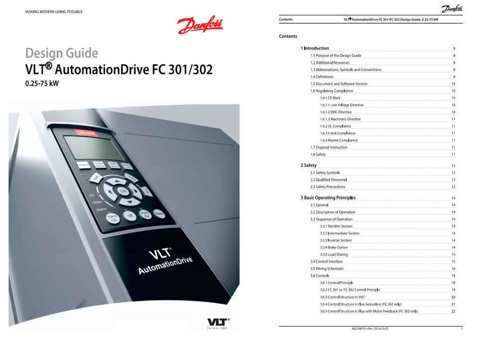 Tài liệu biến tần Danfoss FC302 tiếng Việt