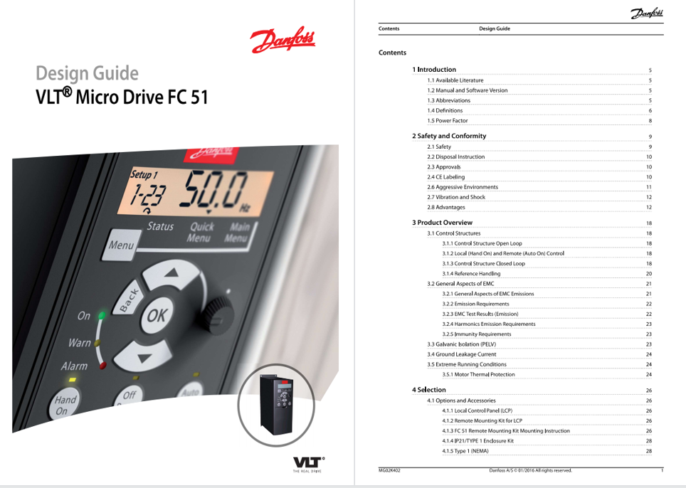 Tài liệu biến tần Danfoss FC51 tiếng Việt