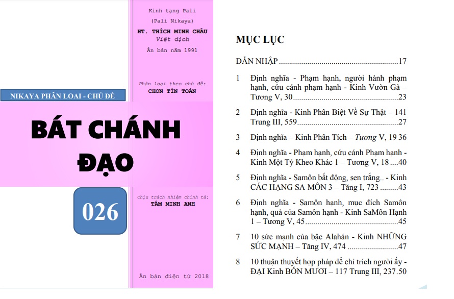 Bát chánh đạo PDF