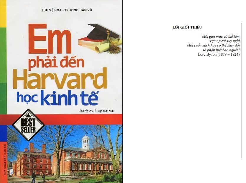 Em phải đến Harvard học kinh tế PDF