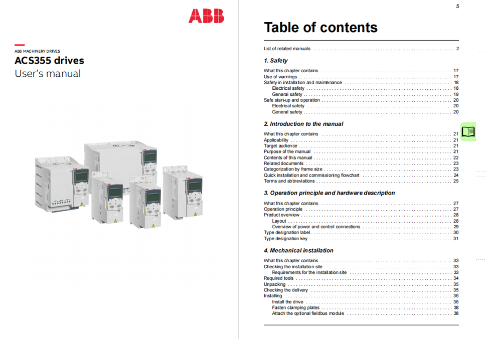 Tài liệu biến tần ABB ACS355 tiếng Việt