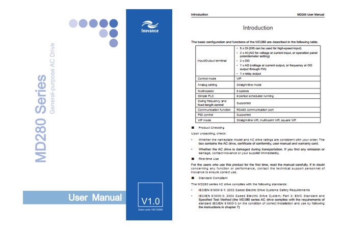 Tài liệu biến tần Inovance tiếng Việt PDF