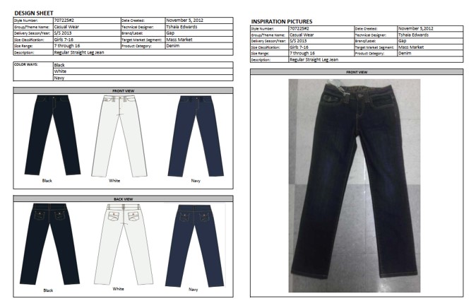 Tài liệu kỹ thuật quần jean - ViecLamVui