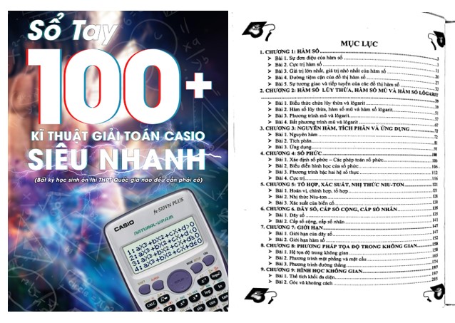 Sổ tay 100 kỹ thuật giải toán Casio PDF