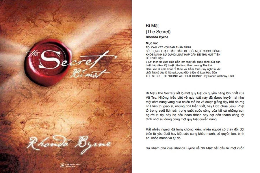 Download sách The Secret Tiếng Việt PDF