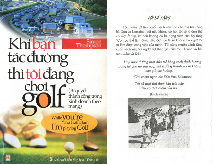 Khi bạn tắc đường tôi đang chơi Golf PDF