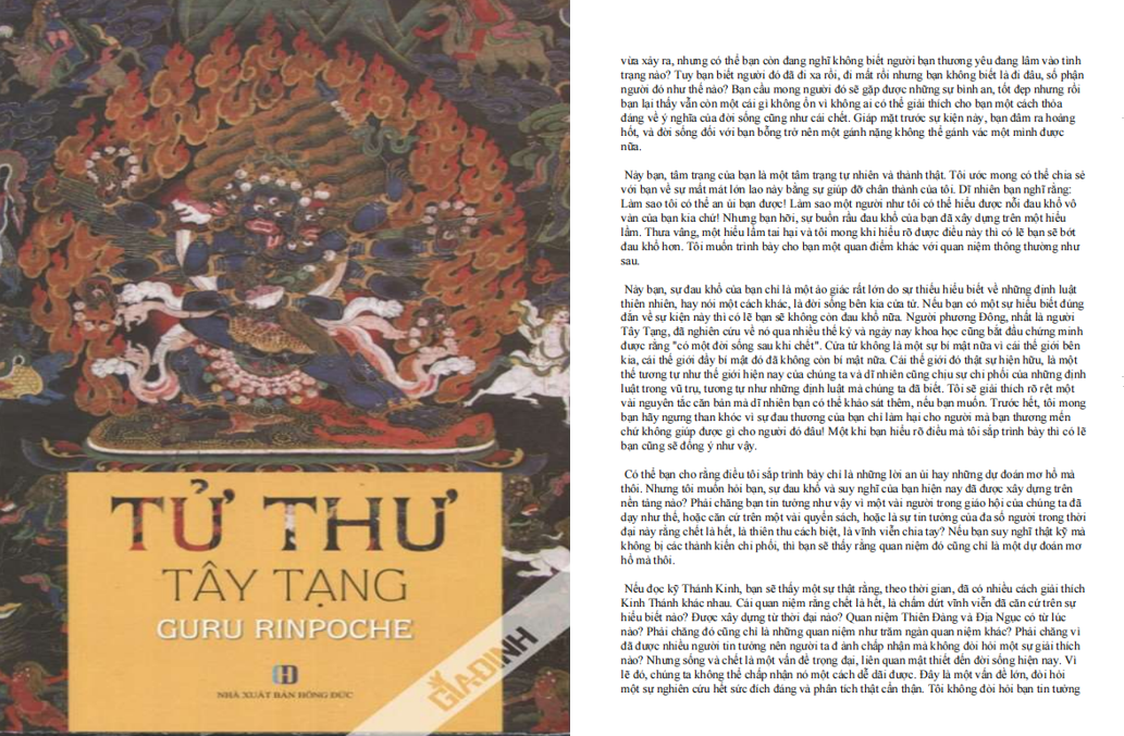 Tử thư Tây Tạng PDF