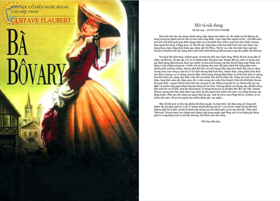 Bà Bovary PDF