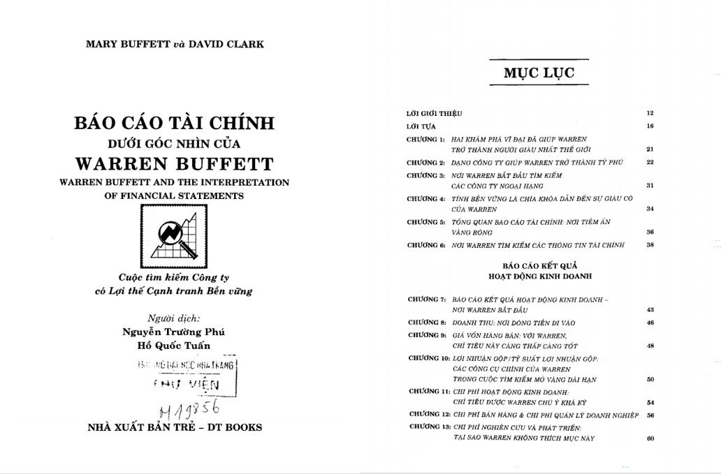 Báo cáo tài chính dưới góc nhìn Buffett PDF