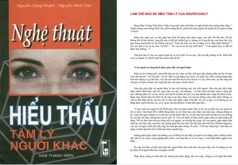 Nghệ thuật thấu hiểu tâm lý người khác PDF