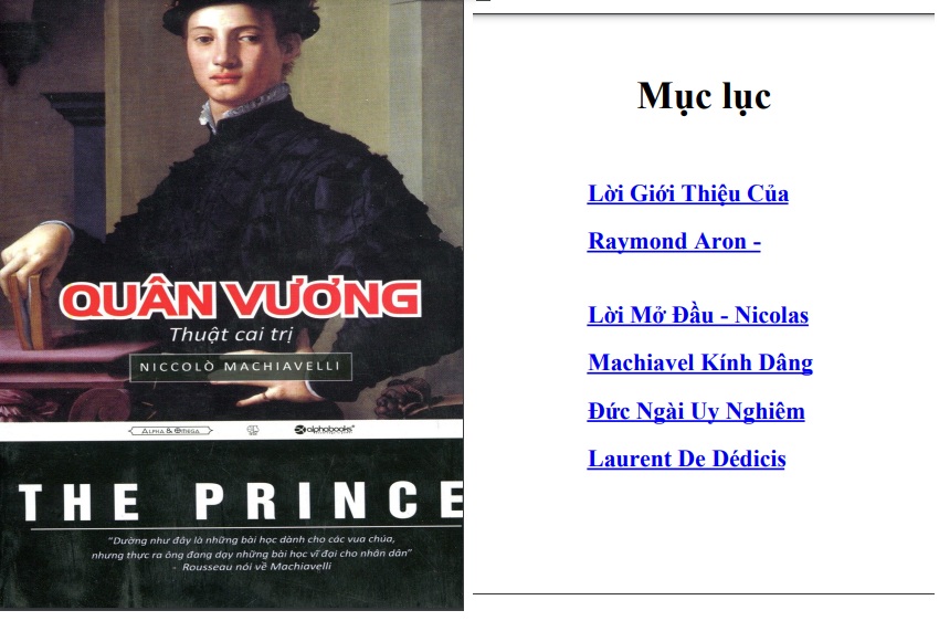 Quân vương PDF