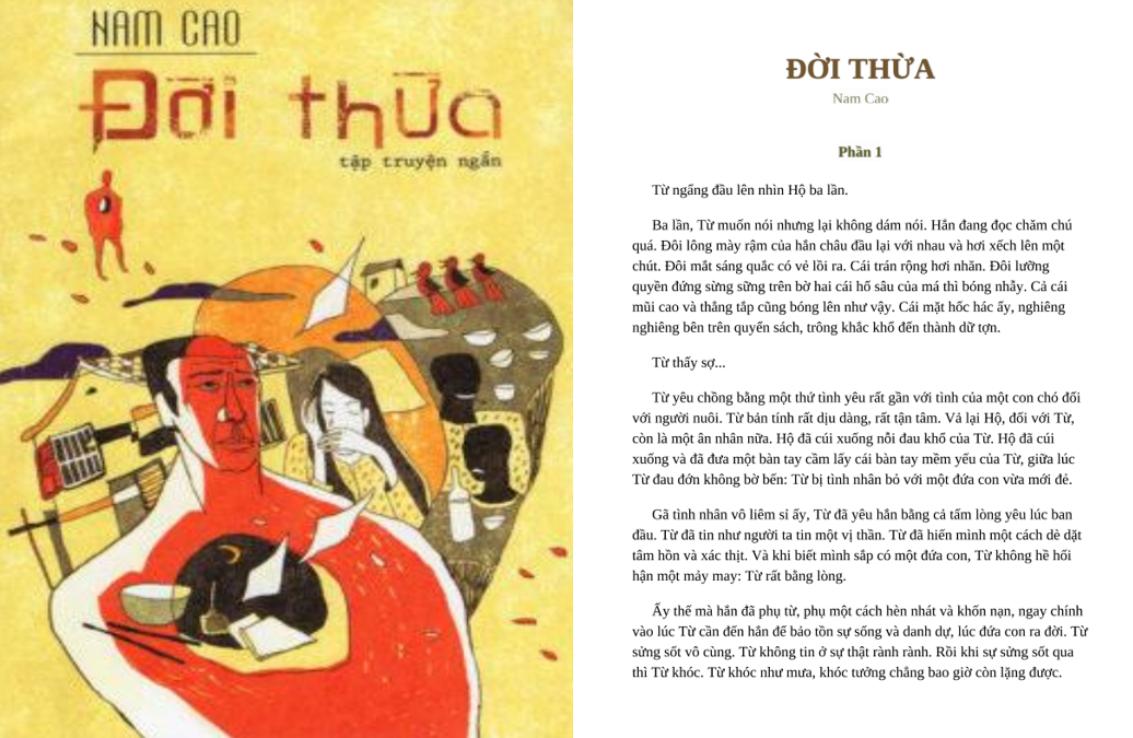 Đời thừa PDF