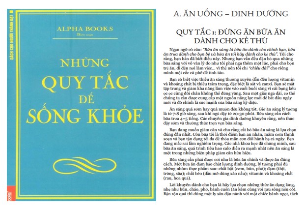 Những quy tắc để sống khỏe PDF