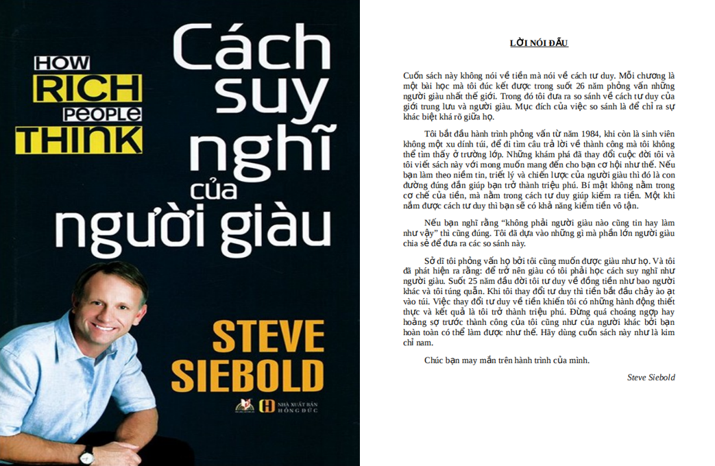 Cách suy nghĩ của người giàu PDF