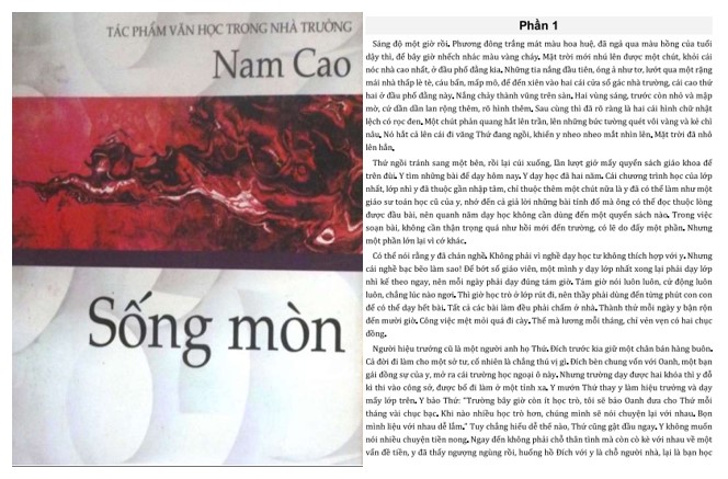 Sống mòn Nam Cao PDF