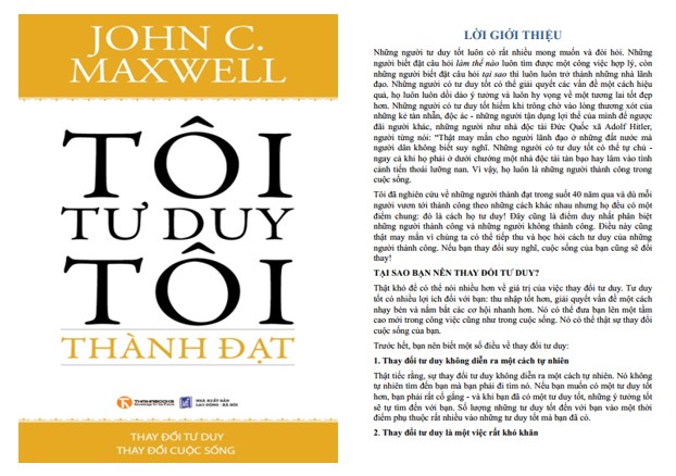 Tôi tư duy tôi thành đạt PDF