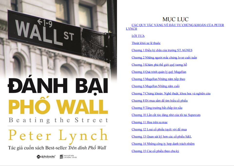 Sách đánh bại phố Wall PDF