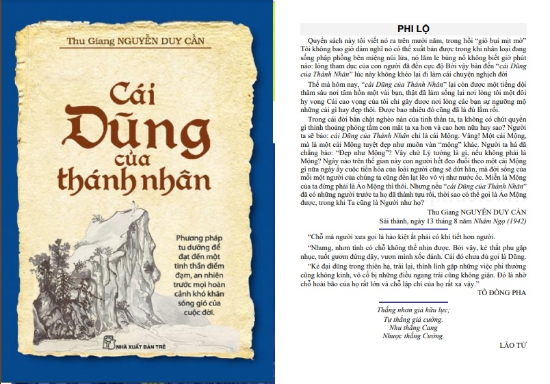 Cái dũng của thánh nhân PDF