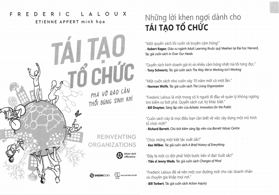 Sách tái tạo tổ chức PDF - Frederic Laloux